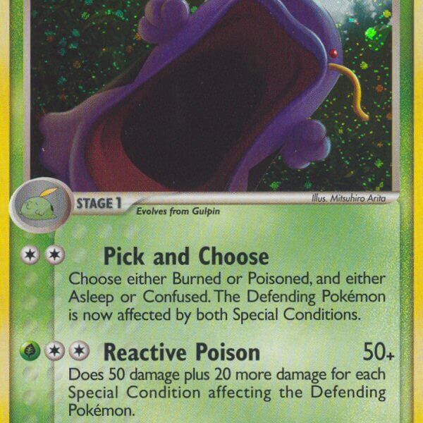 Swalot Pokemon Kaart