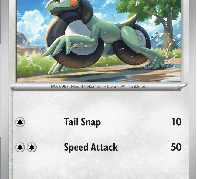 Cyclizar Pokemon Kaart