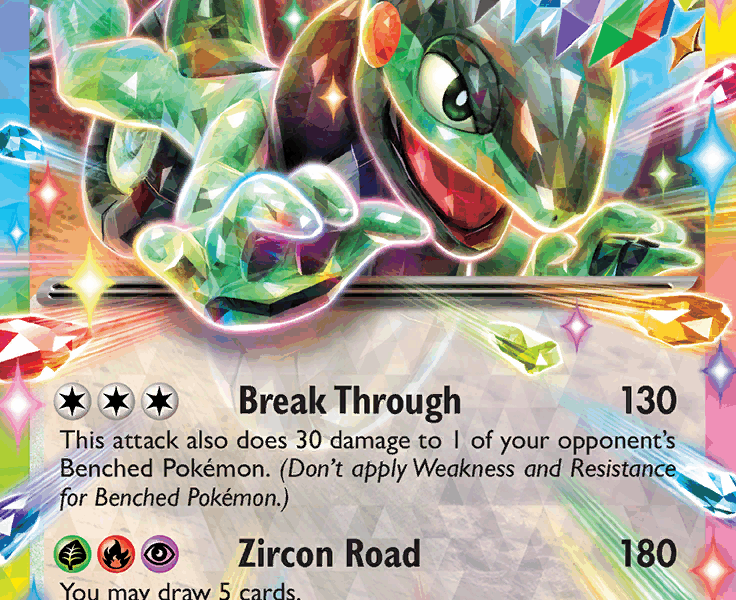 Cyclizar ex Pokemon Kaart