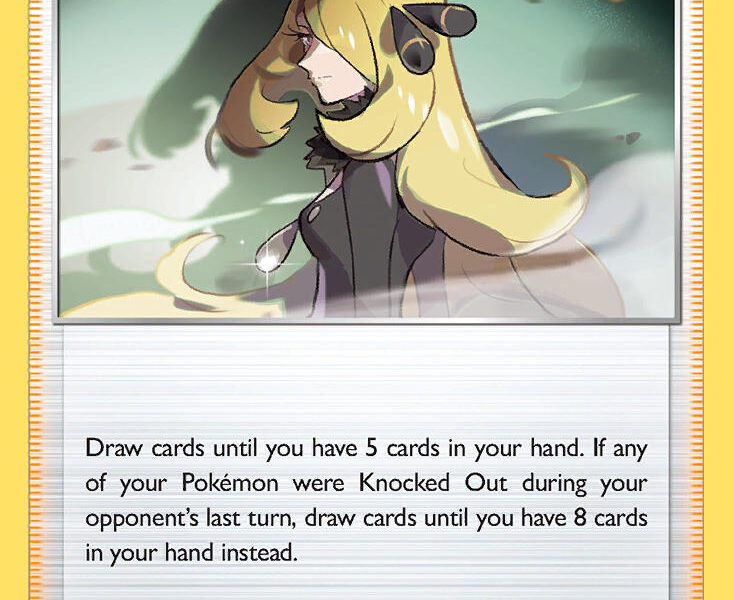 Cynthia’s Ambition Pokemon Kaart