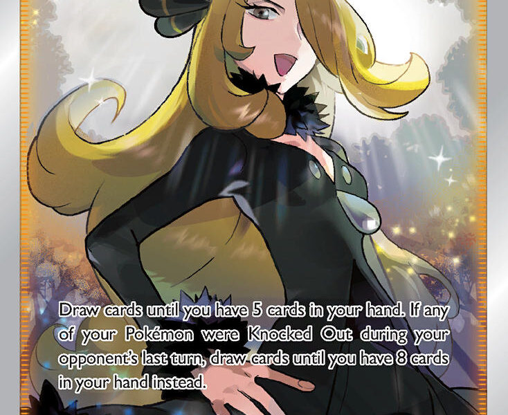 Cynthia’s Ambition Pokemon Kaart