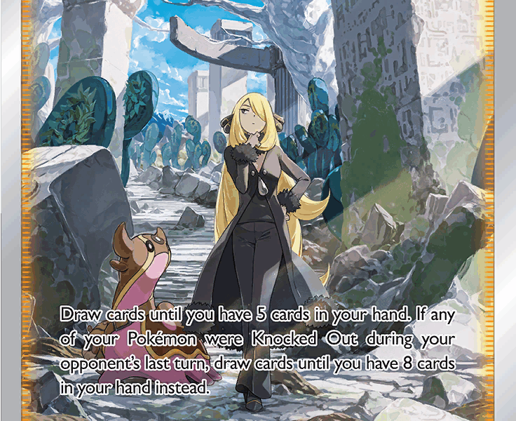 Cynthia’s Ambition Pokemon Kaart