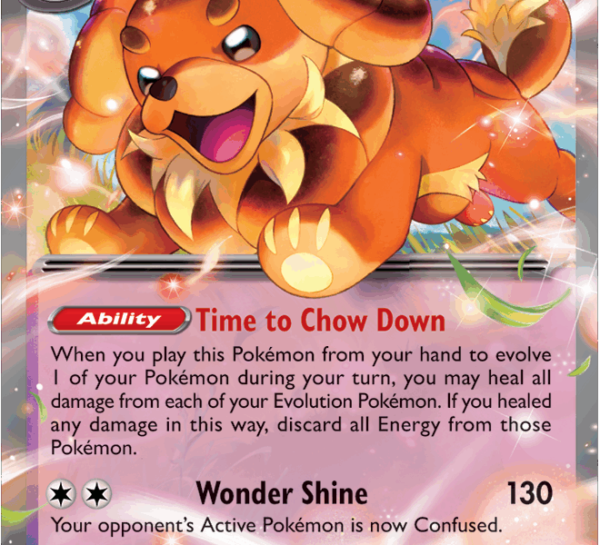 Dachsbun ex Pokemon Kaart
