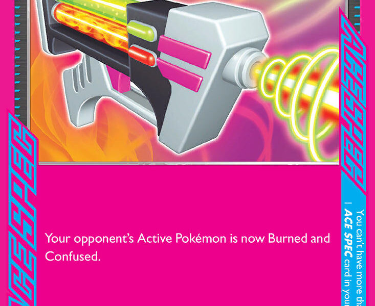 Dangerous Laser Pokemon Kaart