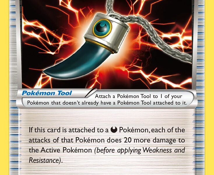 Dark Claw Pokemon Kaart