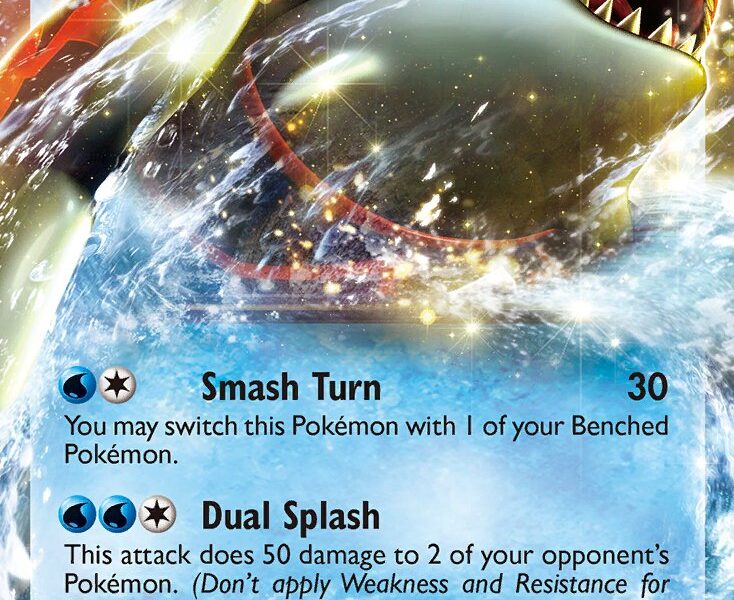 Kyogre-EX Pokemon Kaart