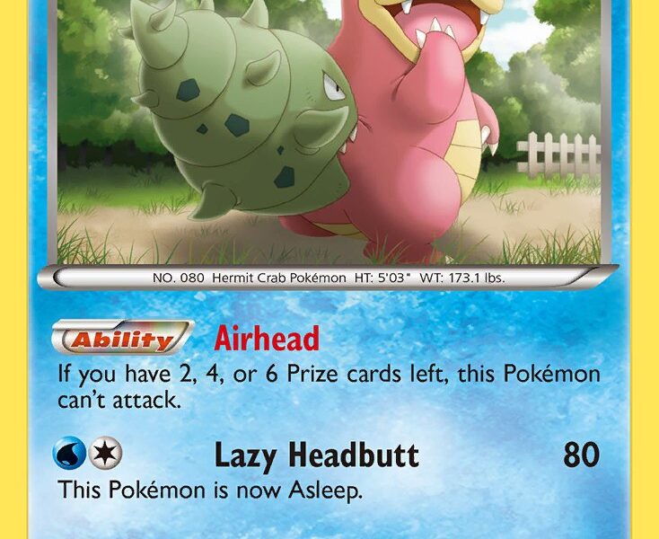 Slowbro Pokemon Kaart