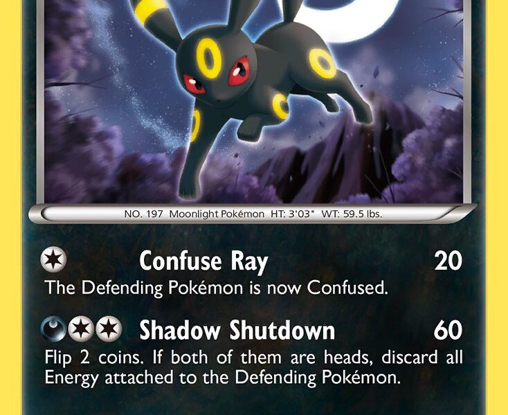 Umbreon Pokemon Kaart