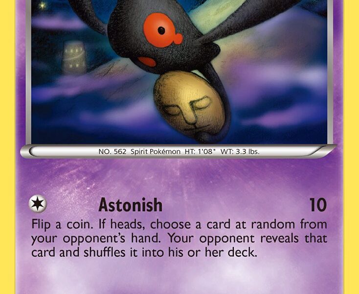 Yamask Pokemon Kaart