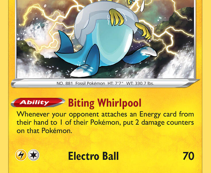 Arctozolt Pokemon Kaart