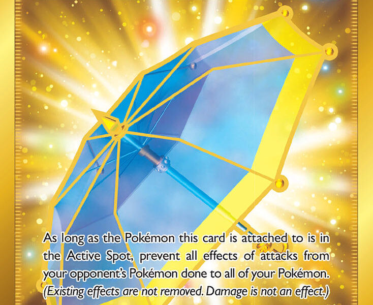 Big Parasol Pokemon Kaart