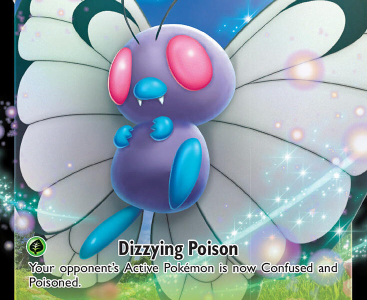 Butterfree V Pokemon Kaart