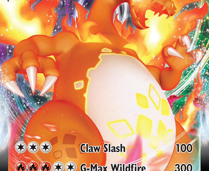 Charizard VMAX Pokemon Kaart