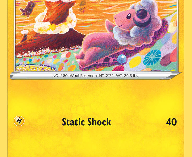Flaaffy Pokemon Kaart