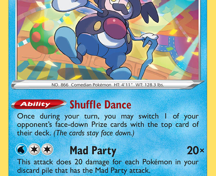 Galarian Mr. Rime Pokemon Kaart