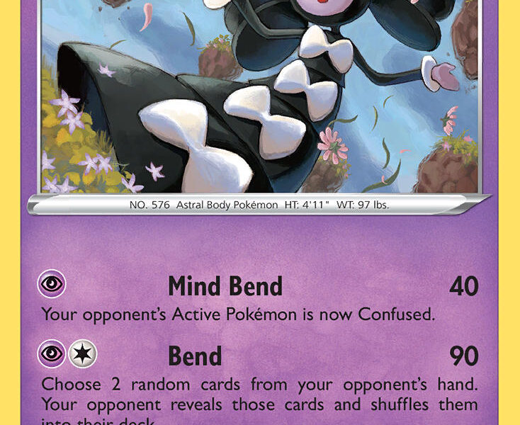 Gothitelle Pokemon Kaart