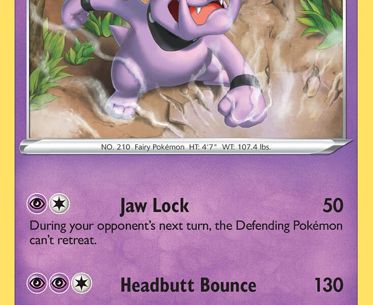 Granbull Pokemon Kaart