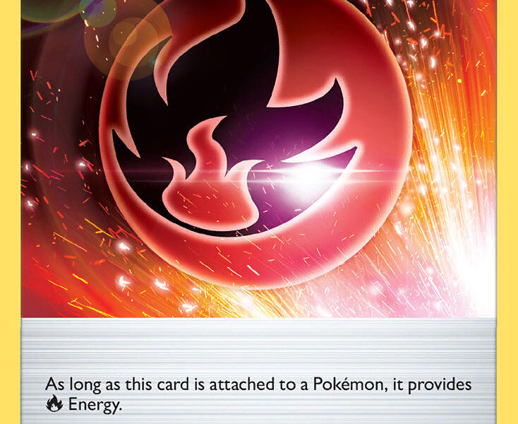 Heat [R] Energy Pokemon Kaart