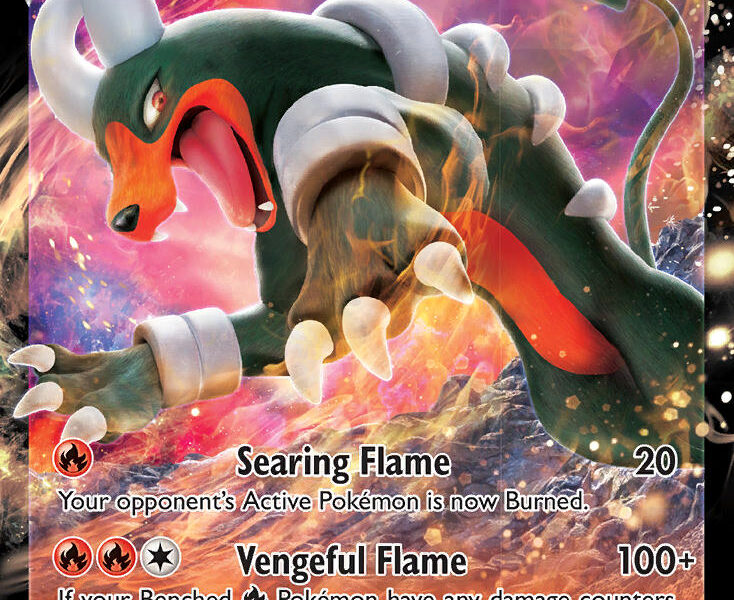 Houndoom V Pokemon Kaart