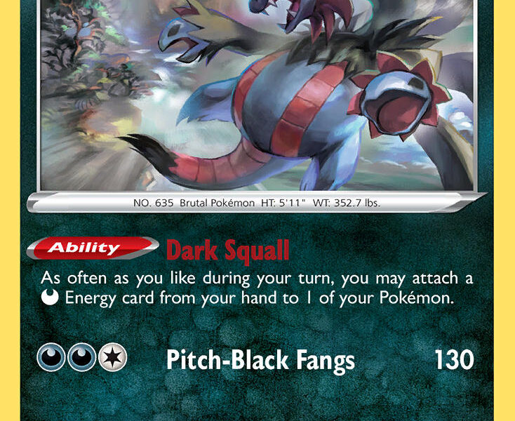 Hydreigon Pokemon Kaart