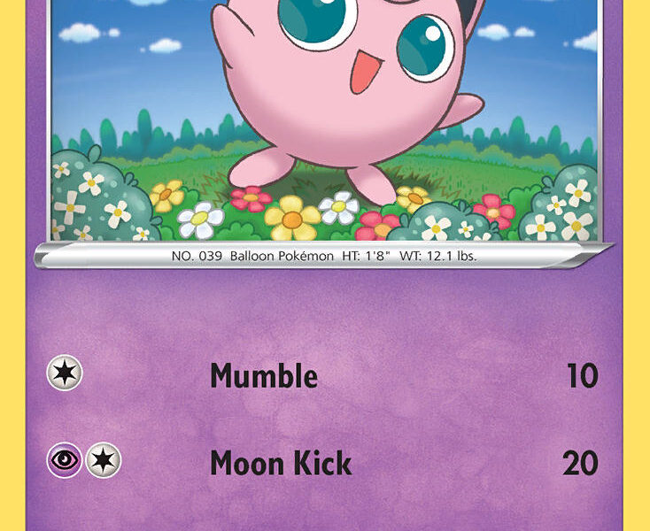 Jigglypuff Pokemon Kaart