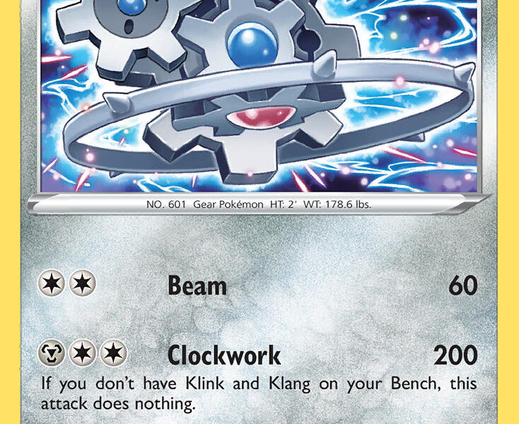 Klinklang Pokemon Kaart