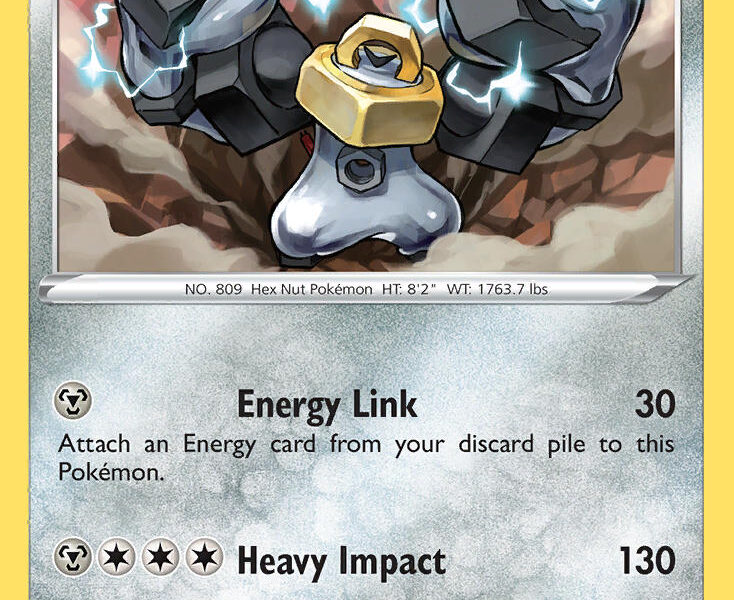 Melmetal Pokemon Kaart