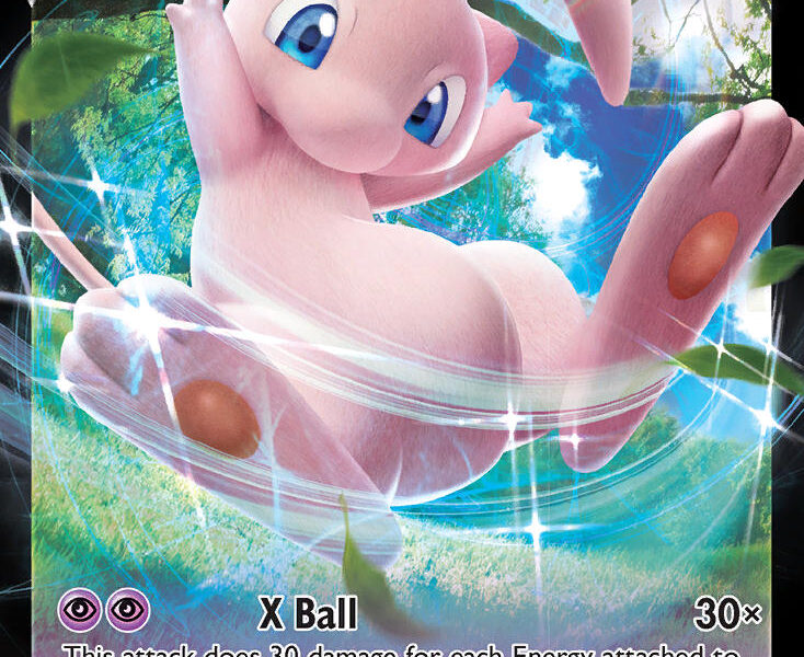 Mew V Pokemon Kaart