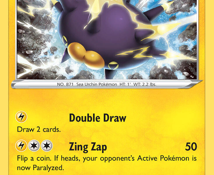 Pincurchin Pokemon Kaart