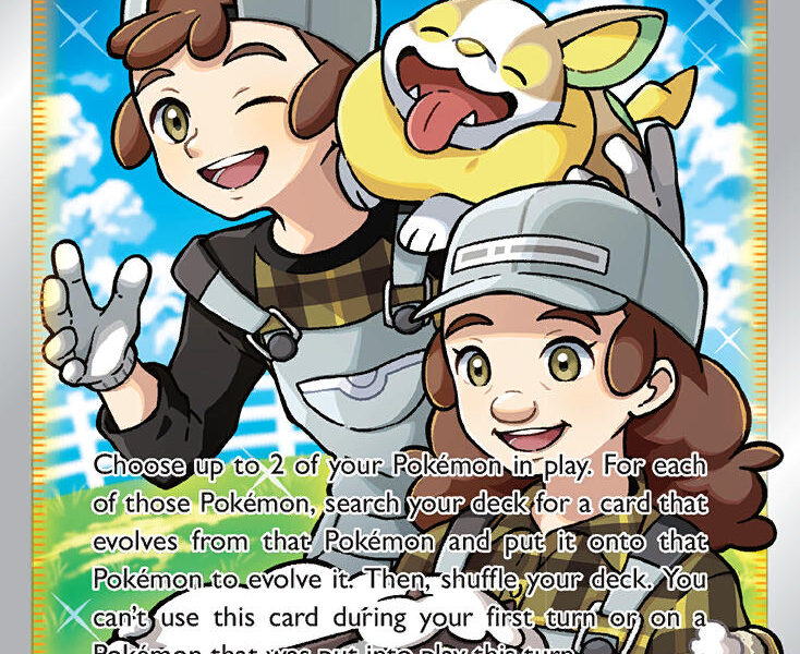 Pokémon Breeder’s Nurturing Pokemon Kaart