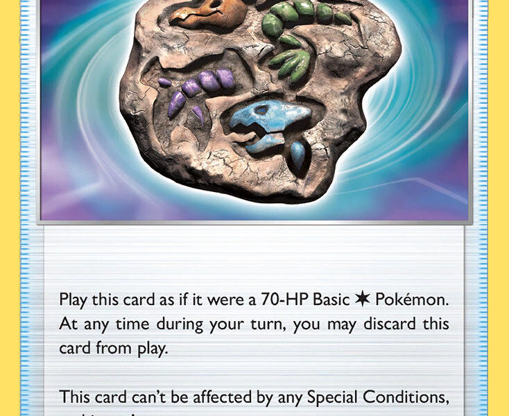 Rare Fossil Pokemon Kaart
