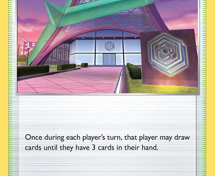 Rose Tower Pokemon Kaart