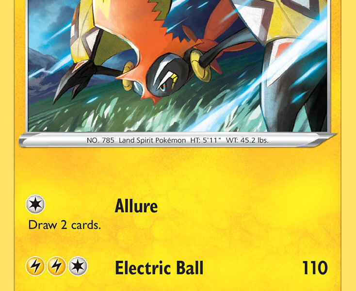 Tapu Koko Pokemon Kaart