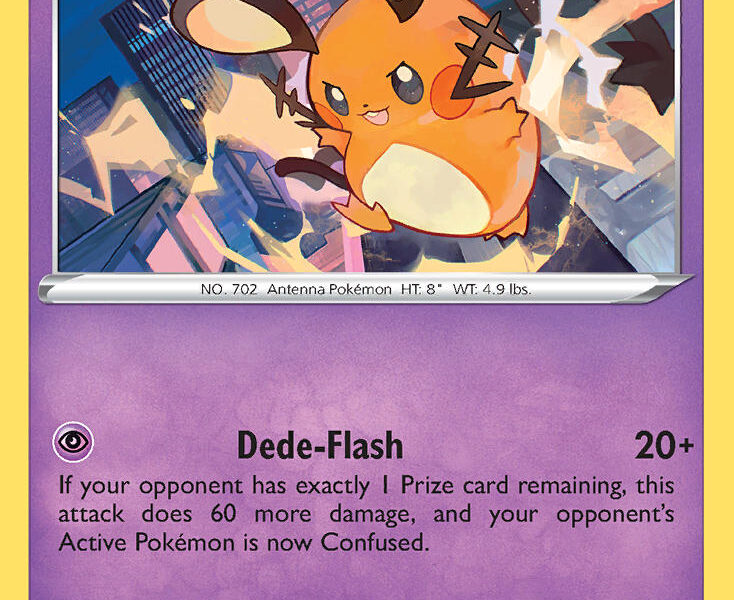 Dedenne Pokemon Kaart