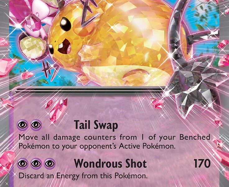 Dedenne ex Pokemon Kaart