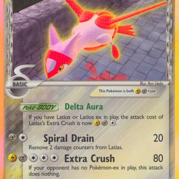 Latias Pokemon Kaart