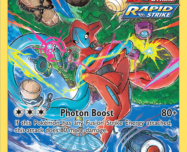 Deoxys Pokemon Kaart