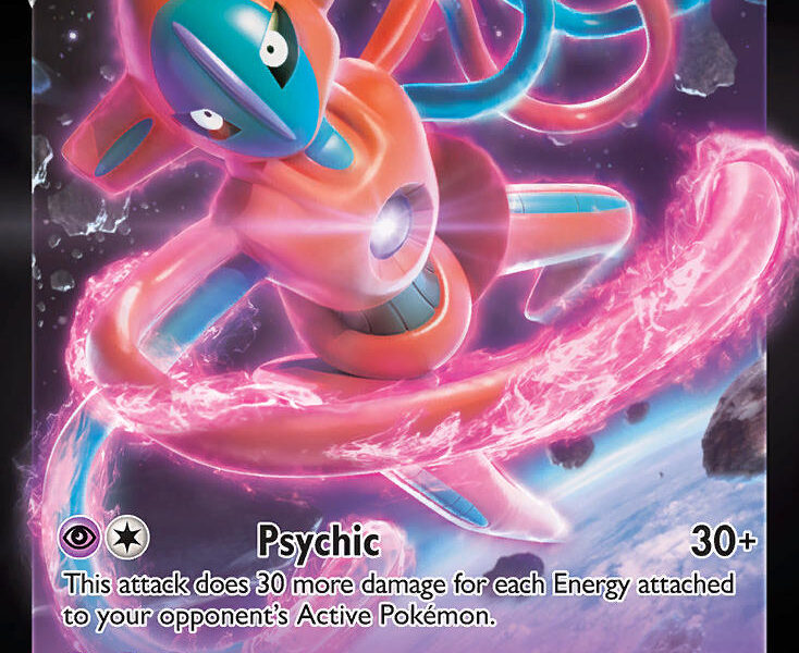 Deoxys V Pokemon Kaart