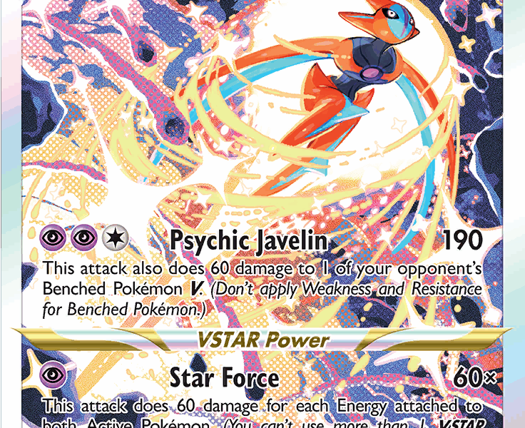 Deoxys VSTAR Pokemon Kaart