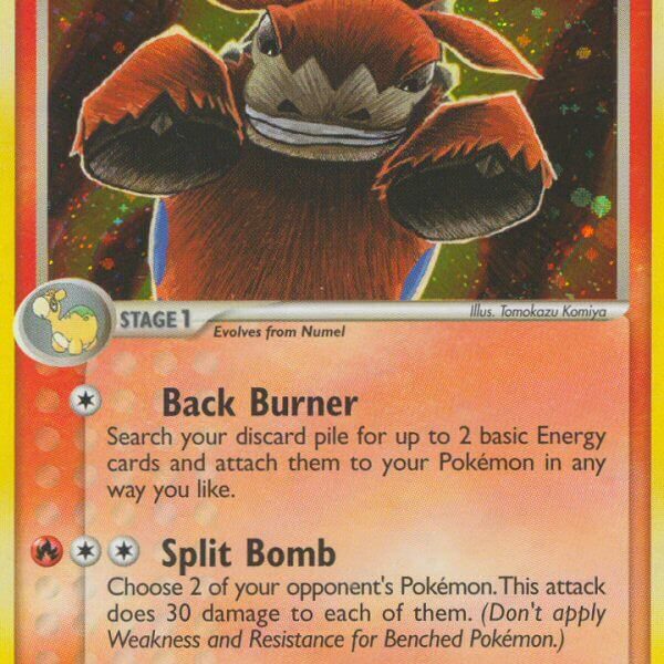 Camerupt Pokemon Kaart