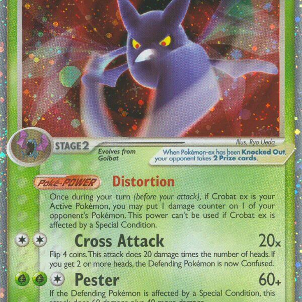 Crobat ex Pokemon Kaart