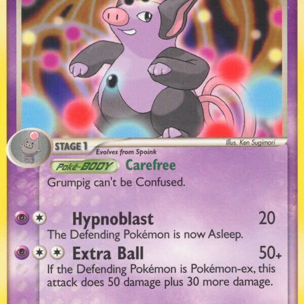 Grumpig Pokemon Kaart