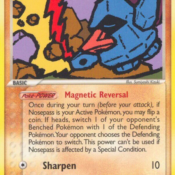 Nosepass Pokemon Kaart