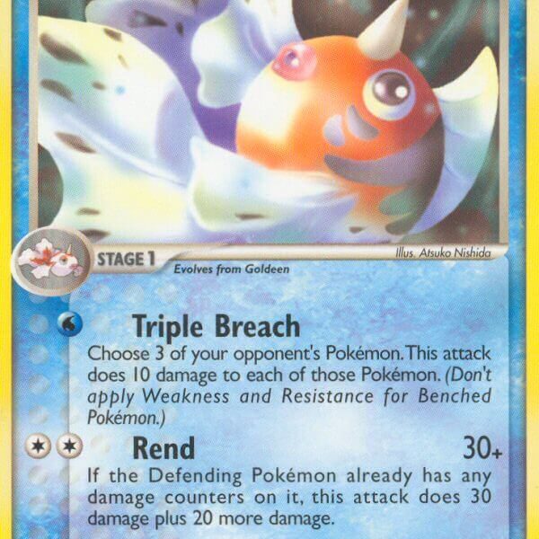 Seaking Pokemon Kaart