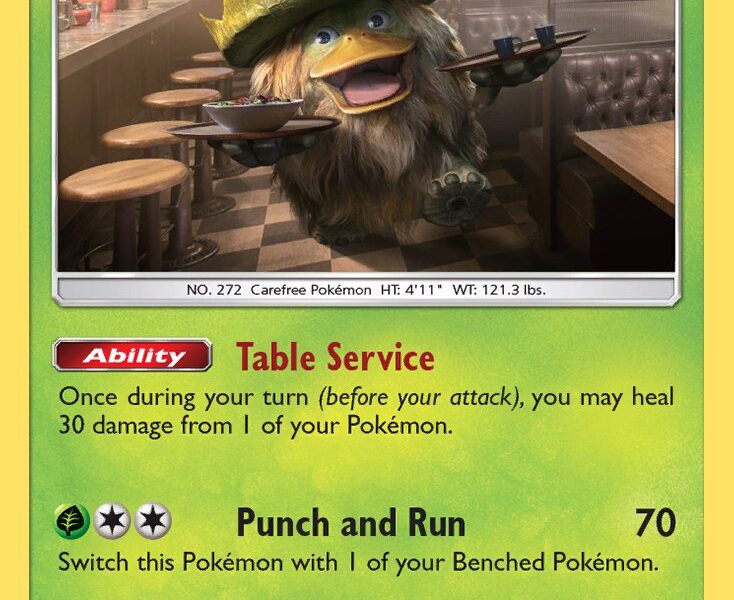 Ludicolo Pokemon Kaart