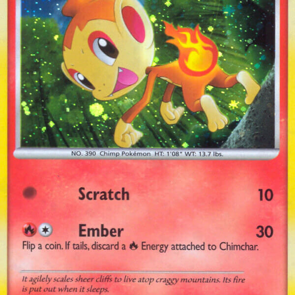 Chimchar Pokemon Kaart