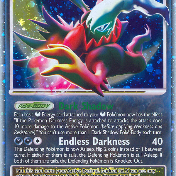 Darkrai LV.X Pokemon Kaart