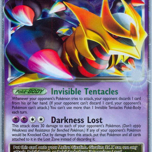 Giratina LV.X Pokemon Kaart