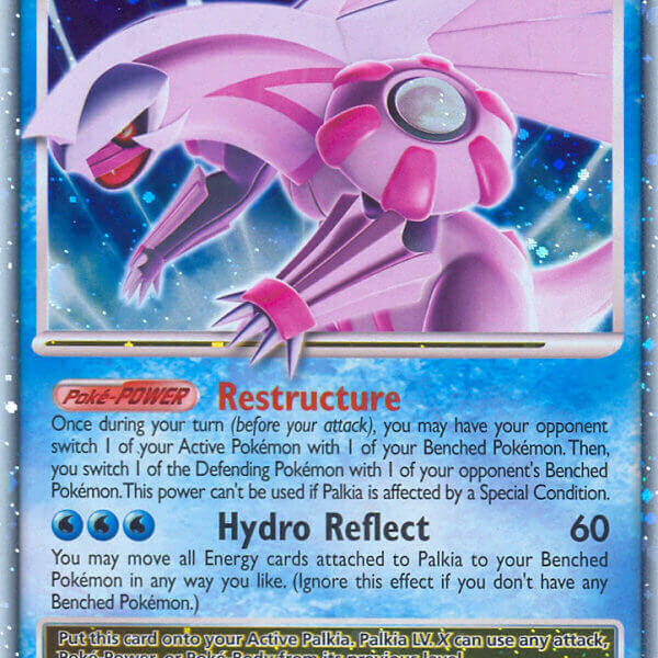 Palkia LV.X Pokemon Kaart