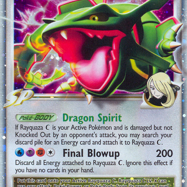 Rayquaza C LV.X Pokemon Kaart
